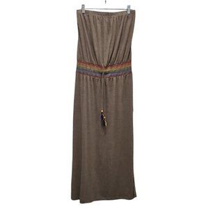 Soluna Swim Sunset Swim Cover-up Dress Medium New Beach Neutral Resortwear